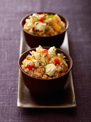 illustration de la recette Quinoa fruité au Chabichou du Poitou